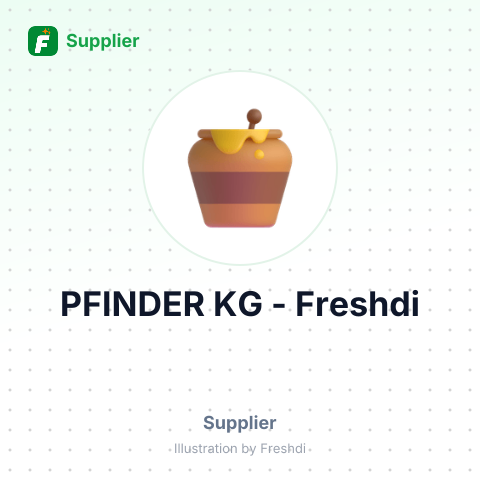 PFINDER KG – summary card, no photo uploaded yet
