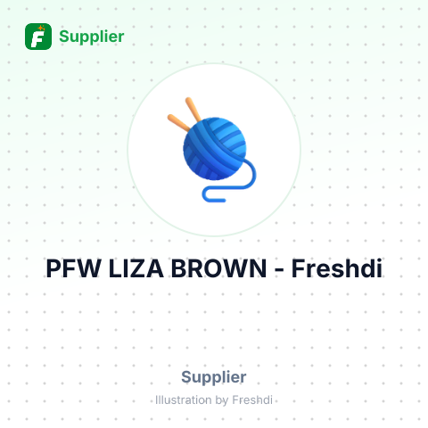 PFW LIZA BROWN – summary card, no photo uploaded yet