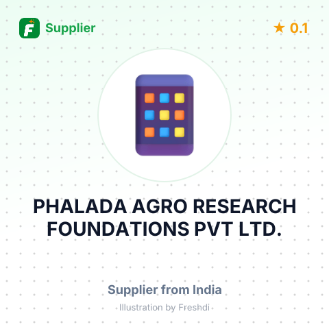 PHALADA AGRO RESEARCH FOUNDATIONS PVT LTD. – summary card, no photo uploaded yet