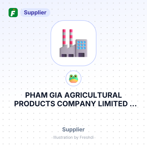PHAM GIA AGRICULTURAL PRODUCTS COMPANY LIMITED – summary card, no photo uploaded yet