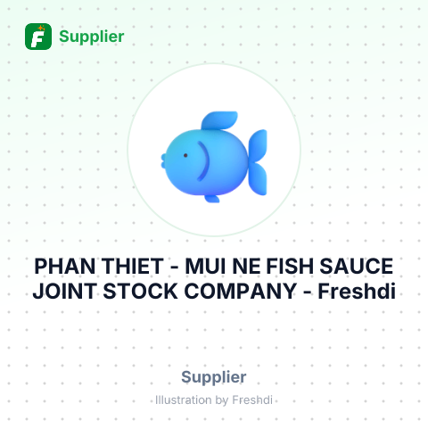 PHAN THIET - MUI NE FISH SAUCE JOINT STOCK COMPANY – summary card, no photo uploaded yet