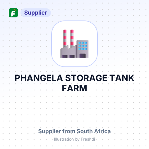 PHANGELA STORAGE TANK FARM – summary card, no photo uploaded yet