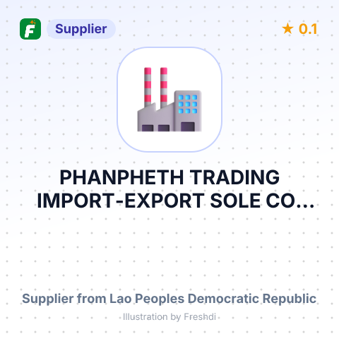 PHANPHETH TRADING IMPORT-EXPORT SOLE CO. LTD – summary card, no photo uploaded yet