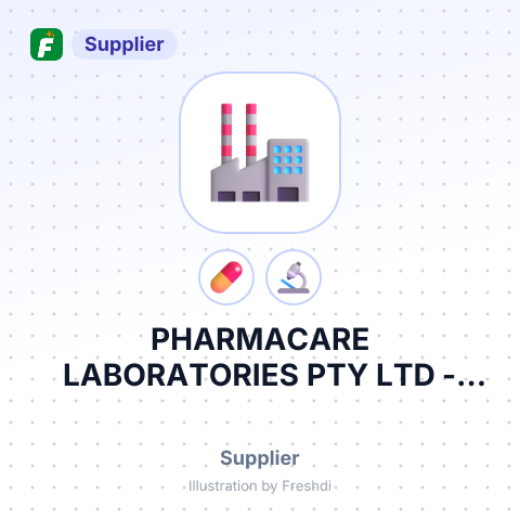 PHARMACARE LABORATORIES PTY LTD – summary card, no photo uploaded yet