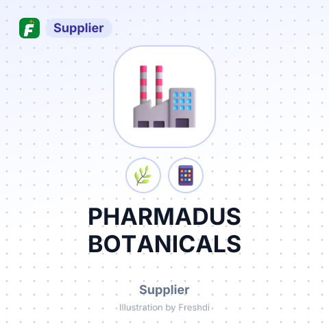 PHARMADUS BOTANICALS – summary card, no photo uploaded yet