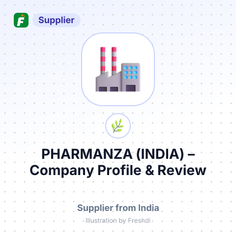 PHARMANZA (INDIA) – summary card, no photo uploaded yet