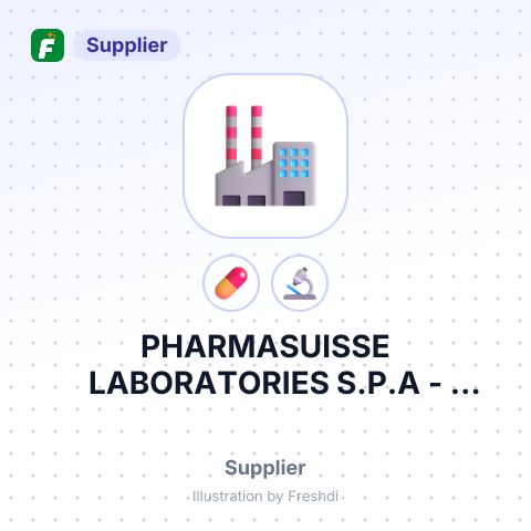 PHARMASUISSE LABORATORIES S.P.A – summary card, no photo uploaded yet