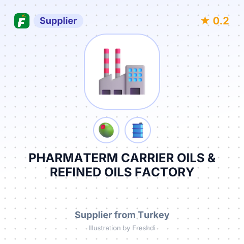 PHARMATERM  CARRIER OILS & REFINED OILS FACTORY – summary card, no photo uploaded yet