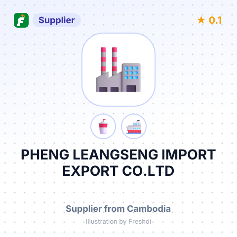 PHENG LEANGSENG IMPORT EXPORT CO.LTD – summary card, no photo uploaded yet