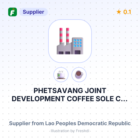 PHETSAVANG JOINT DEVELOPMENT COFFEE SOLE CO. LTD – summary card, no photo uploaded yet