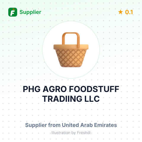 PHG AGRO FOODSTUFF TRADIING LLC – summary card, no photo uploaded yet