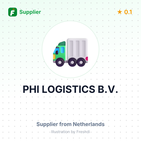 PHI LOGISTICS B.V. – summary card, no photo uploaded yet