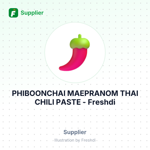 PHIBOONCHAI MAEPRANOM THAI CHILI PASTE – summary card, no photo uploaded yet
