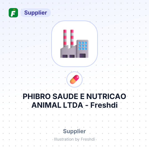 PHIBRO SAUDE E NUTRICAO ANIMAL LTDA – summary card, no photo uploaded yet