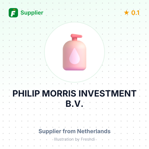 PHILIP MORRIS INVESTMENT B.V. – summary card, no photo uploaded yet