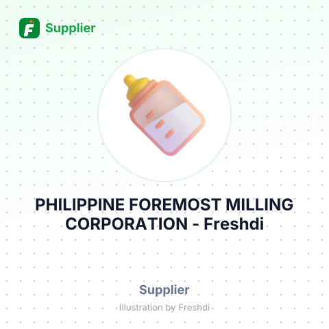 PHILIPPINE FOREMOST MILLING CORPORATION – summary card, no photo uploaded yet