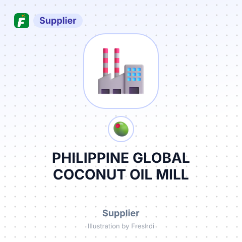 PHILIPPINE GLOBAL COCONUT OIL MILL – summary card, no photo uploaded yet
