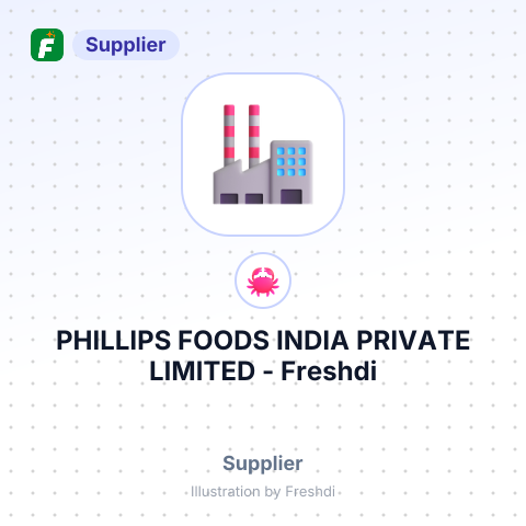 PHILLIPS FOODS INDIA PRIVATE LIMITED – summary card, no photo uploaded yet