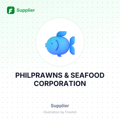 PHILPRAWNS & SEAFOOD CORPORATION – summary card, no photo uploaded yet