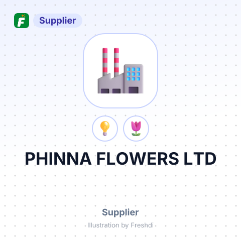 PHINNA FLOWERS LTD – summary card, no photo uploaded yet