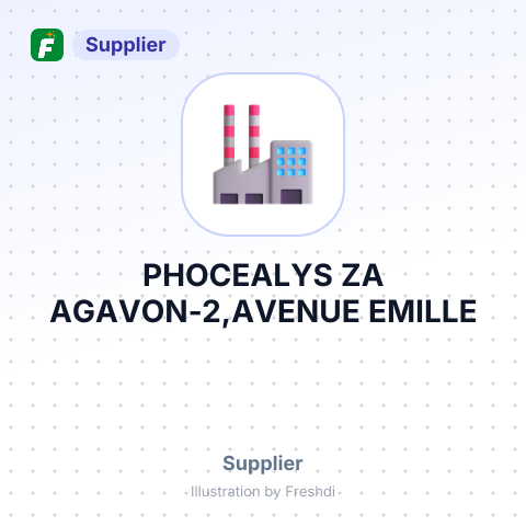PHOCEALYS ZA AGAVON-2,AVENUE EMILLE – summary card, no photo uploaded yet