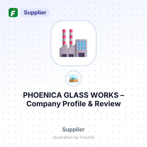 PHOENICA GLASS WORKS – summary card, no photo uploaded yet