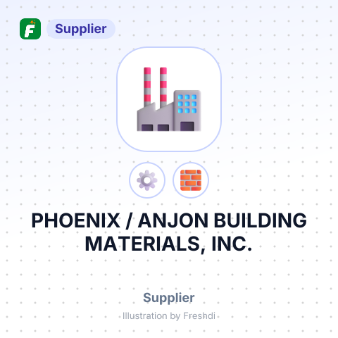PHOENIX / ANJON BUILDING MATERIALS, INC. – summary card, no photo uploaded yet