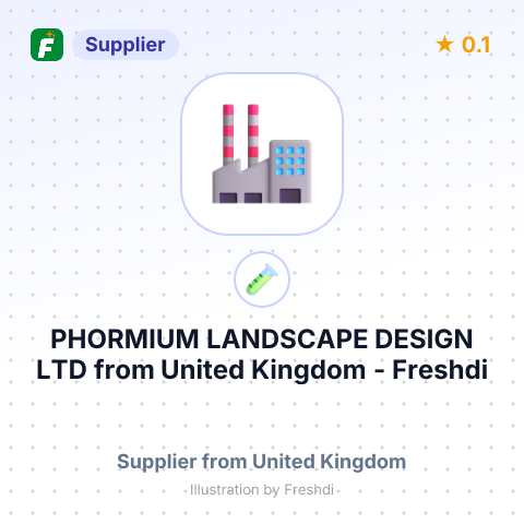 PHORMIUM LANDSCAPE DESIGN LTD – summary card, no photo uploaded yet