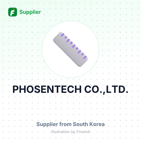 PHOSENTECH CO.,LTD. – summary card, no photo uploaded yet