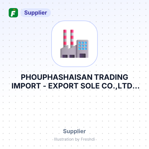 PHOUPHASHAISAN TRADING IMPORT - EXPORT SOLE CO.,LTD – summary card, no photo uploaded yet