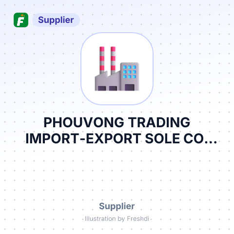 PHOUVONG TRADING IMPORT-EXPORT SOLE CO.,LTD – summary card, no photo uploaded yet