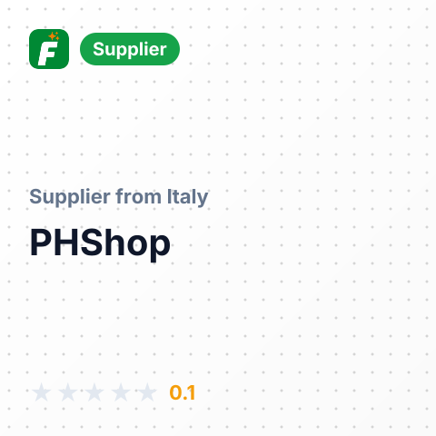 PHShop – summary card, no photo uploaded yet