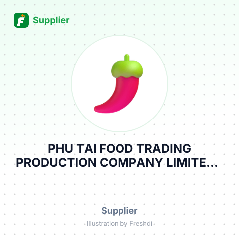 PHU TAI FOOD TRADING PRODUCTION COMPANY LIMITED – summary card, no photo uploaded yet