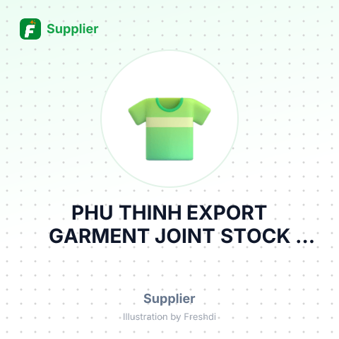 PHU THINH EXPORT GARMENT JOINT STOCK COMPANY – summary card, no photo uploaded yet
