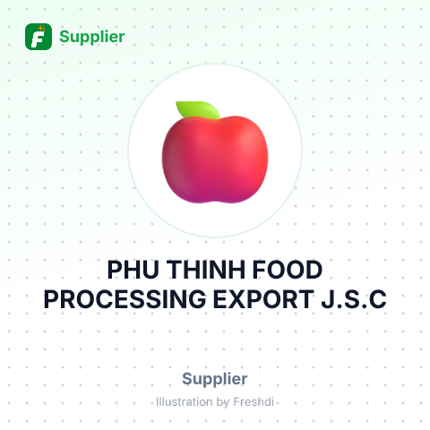 PHU THINH FOOD PROCESSING EXPORT J.S.C – summary card, no photo uploaded yet