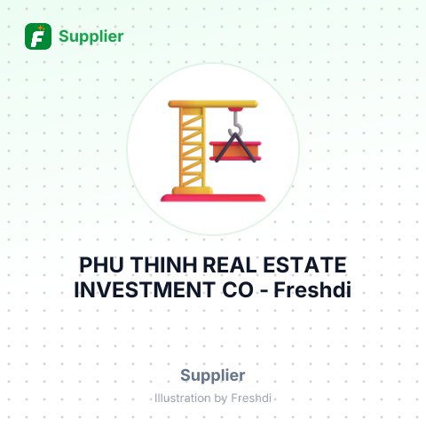 PHU THINH REAL ESTATE INVESTMENT CO – summary card, no photo uploaded yet