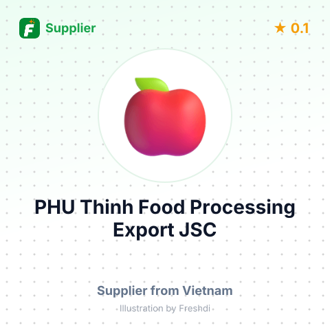 PHU Thinh Food Processing Export JSC  – summary card, no photo uploaded yet