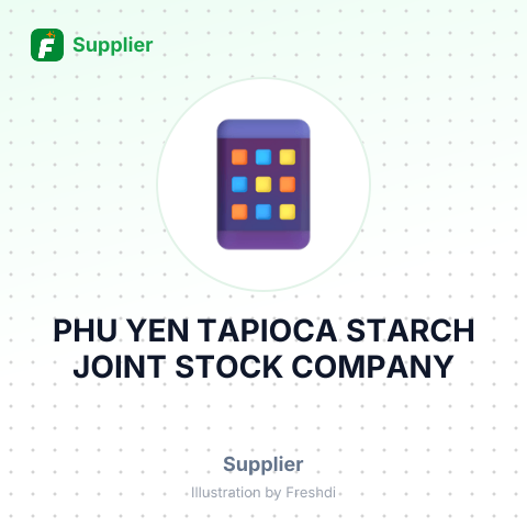 PHU YEN TAPIOCA STARCH JOINT STOCK COMPANY – summary card, no photo uploaded yet