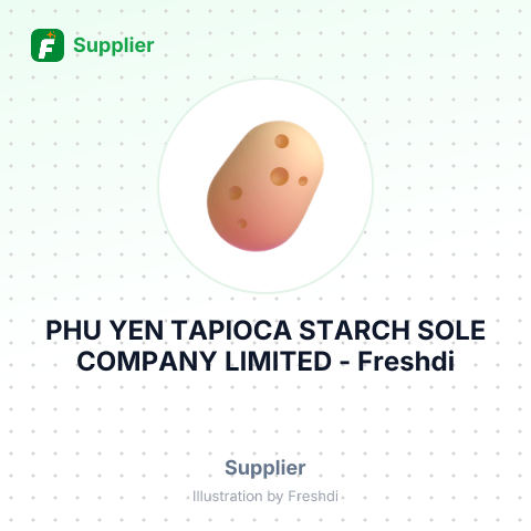 PHU YEN TAPIOCA STARCH SOLE COMPANY LIMITED – summary card, no photo uploaded yet