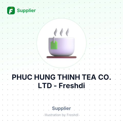 PHUC HUNG THINH TEA CO. LTD – summary card, no photo uploaded yet