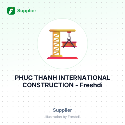 PHUC THANH INTERNATIONAL CONSTRUCTION – summary card, no photo uploaded yet