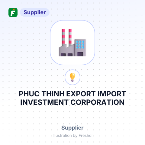 PHUC THINH EXPORT IMPORT INVESTMENT CORPORATION – summary card, no photo uploaded yet