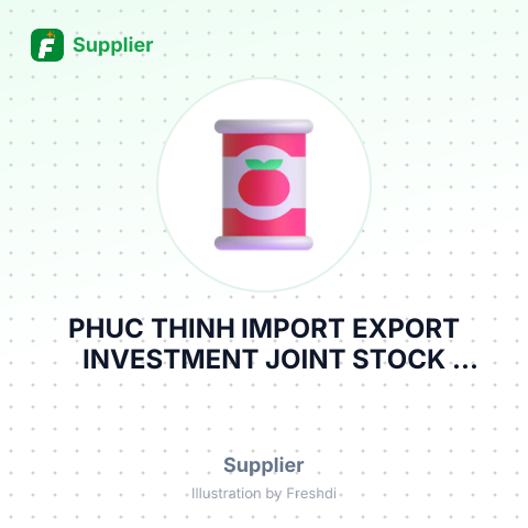 PHUC THINH IMPORT EXPORT INVESTMENT JOINT STOCK COMPANY – summary card, no photo uploaded yet