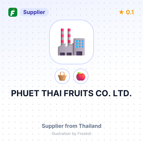 PHUET THAI FRUITS CO., LTD. – summary card, no photo uploaded yet