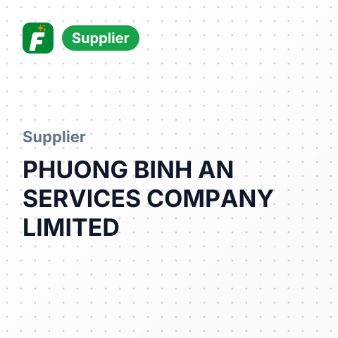 PHUONG BINH AN SERVICES COMPANY LIMITED – summary card, no photo uploaded yet