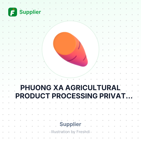 PHUONG XA AGRICULTURAL PRODUCT PROCESSING PRIVAT LIMITED – summary card, no photo uploaded yet