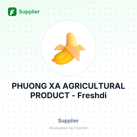 PHUONG XA AGRICULTURAL PRODUCT – summary card, no photo uploaded yet