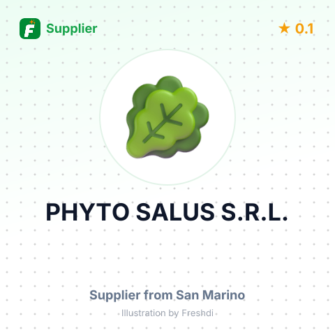 PHYTO SALUS S.R.L. – summary card, no photo uploaded yet