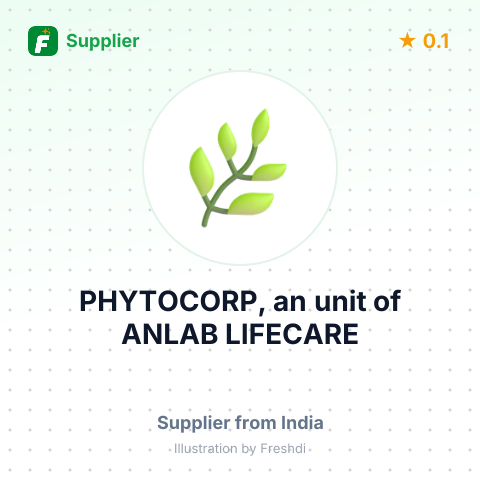 PHYTOCORP, an unit of ANLAB LIFECARE – summary card, no photo uploaded yet