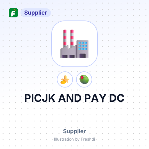 PICJK AND PAY DC – summary card, no photo uploaded yet